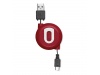 Cabo retrtil com USB / micro USB COMPACTMICRO