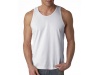 T-shirt Singlete Homem Manga Cava Gola Redonda 150gr/m2 Branca