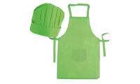 SET AVENTAL + CHAPU DE COZINHEIRO INFANTIL 