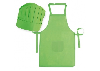 SET AVENTAL + CHAPU DE COZINHEIRO INFANTIL 