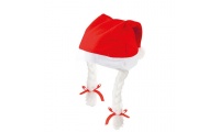 Gorro de Natal com tranas