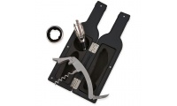 Garrafa Set de Vinho: Coleta-Gotas + Saca-Rolhas + Decanter