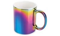 Caneca Ceramica Metalizada 300ml