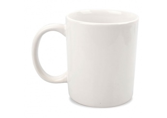 Caneca Cermica Branca 330ml