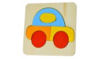 Puzzle de madeira Carro