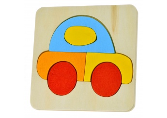 Puzzle de madeira Carro
