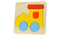 Puzzle de madeira Comboio