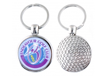 Porta-chaves bola de golf