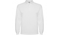 POLO ESTRELLA MANGA COMPRIDA HOMEM BRANCO