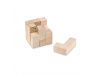 Puzzle 7 peas de madeira