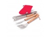 Avental com ferramentas de BBQ