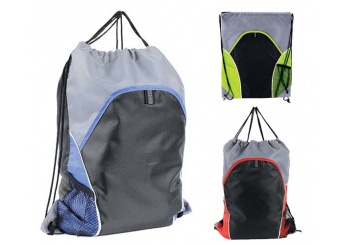 Saco mochila com 2 bolsas