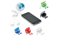 Auriculares com caixa