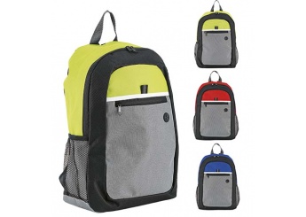 Mochila com bolsos laterais e frontais