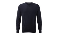 Pulver em malha com decote em V Men 3XL 4XL