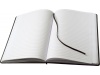 Caderno  A4 pele sinttica e marcador de pginas