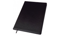 Caderno  A4 pele sinttica e marcador de pginas