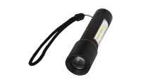 Lanterna compacta com luz COB