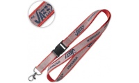Lanyard de glitter com fivela removvel de plstico