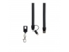 Cabo lanyard com micro usb e usb Type-C