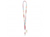 Lanyard tubular colorido