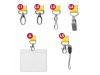 Lanyard tubular colorido
