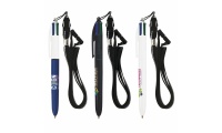Esferogrfica BIC 4 Colours + Lanyard 