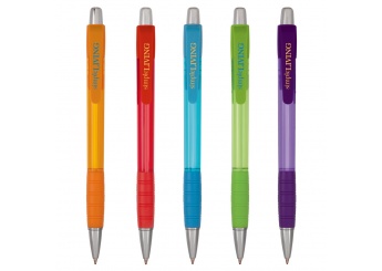 Esferogrfica Striped com grip aderente (Impresso 1 Cor)