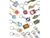 Porta-chaves de metal esmaltado