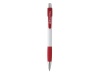 Caneta Striped Grip branca (Impresso 1 Cor)