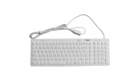 Teclado LIFETECH Silicone Higienizvel / Lavvel USB Branco
