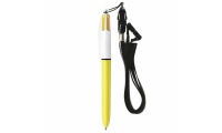 Esferogrfica BIC 4 Colours Sun ballpen + Lanyard
