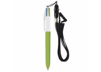 Esferogrfica BIC 4 Colours Fashion + Lanyard 