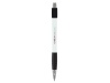 Caneta Striped Grip branca (Impresso 1 Cor)