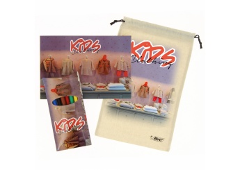 Conjunto para Colorir BIC Visa (Impresso offset na bolsa)