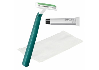 Laminas de barbear BIC Comfort Twin com gel em flow pack personalizado