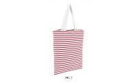 Saco de compras s riscas em jersey LUNA