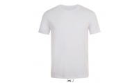 T-SHIRT JUSTA PARA HOMEM BRANCA GOLA REDONDA MARVIN