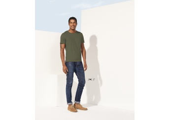T-SHIRT JUSTA PARA HOMEM CORES GOLA REDONDA MARVIN