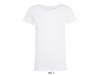T-SHIRT GOLA REDONDA BRANCA SENHORA MIA