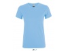 T-SHIRT SENHORA GOLA REDONDA CORES REGENT