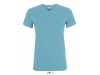 T-SHIRT SENHORA GOLA REDONDA CORES REGENT
