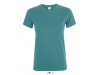 T-SHIRT SENHORA GOLA REDONDA CORES REGENT