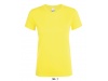 T-SHIRT SENHORA GOLA REDONDA CORES REGENT