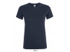 T-SHIRT SENHORA GOLA REDONDA CORES REGENT