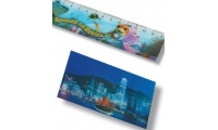 Marcador de livro lenticular com imagem 3D