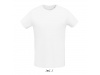 T-SHIRT JUSTA DE GOLA REDONDA PARA HOMEM Branca MARTIN MEN