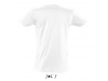 T-SHIRT COM GOLA EM V ACENTUADA BRANCA PARA HOMEM MASTER