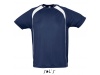 T-SHIRT BICOLOR PARA HOMEM MATCH