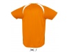 T-SHIRT BICOLOR PARA HOMEM MATCH